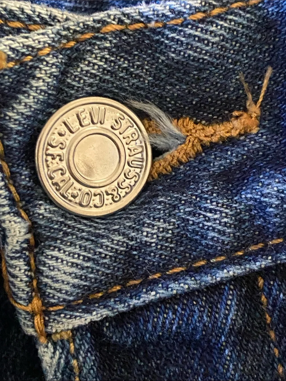 Levi's 501 Classic Men's Straight Jeans in Blue Denim Size W32 L29